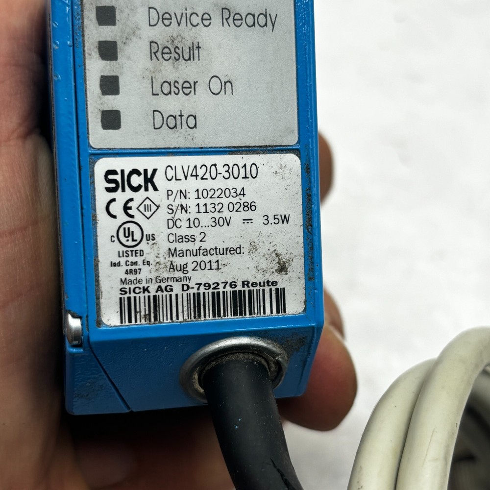 Sick CLV420-3010 Fixed Mount Barcode Scanner ⭐