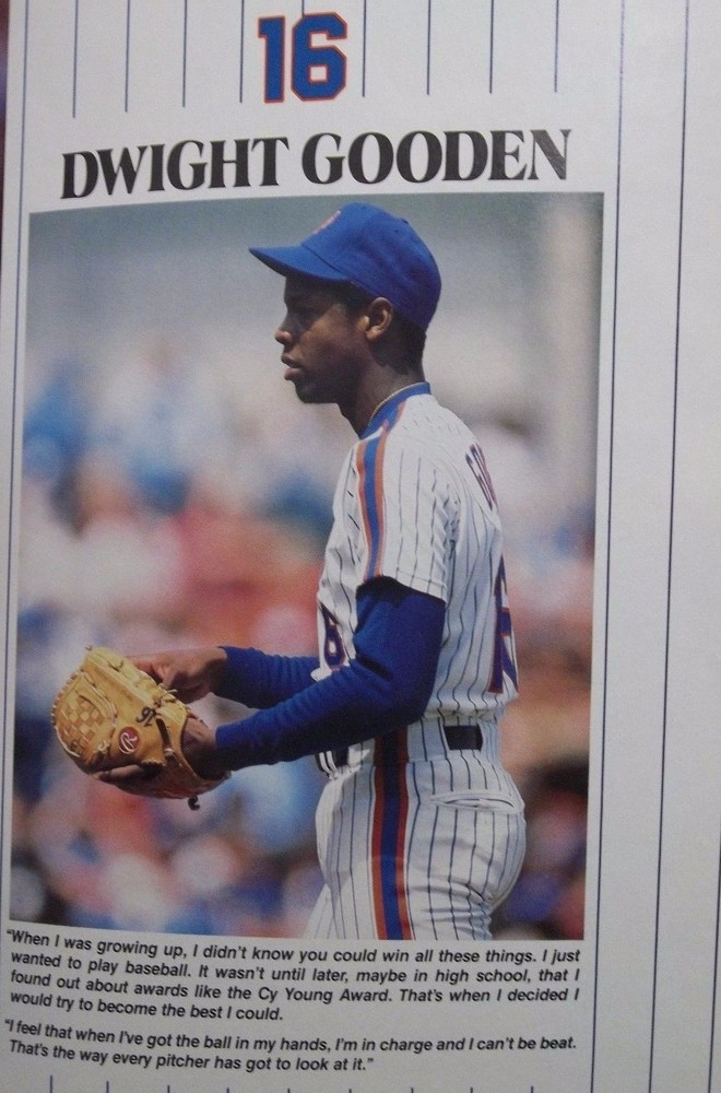 New York Mets 1987 Official Yearbook Program Baseball World Champs Revised Ed