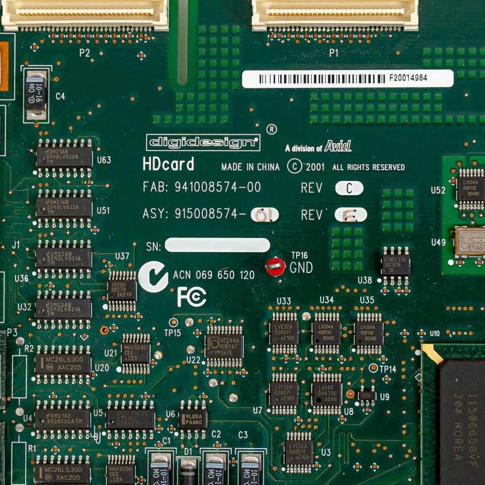 Digidesign HD Process PCI Pro Tools HD Card