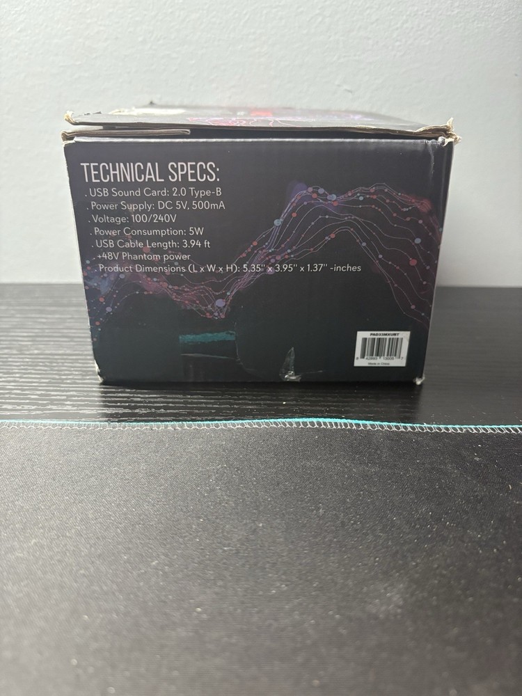 Pyle Professional Wireless 3-Channel DJ Mixer – Bluetooth, USB Interface