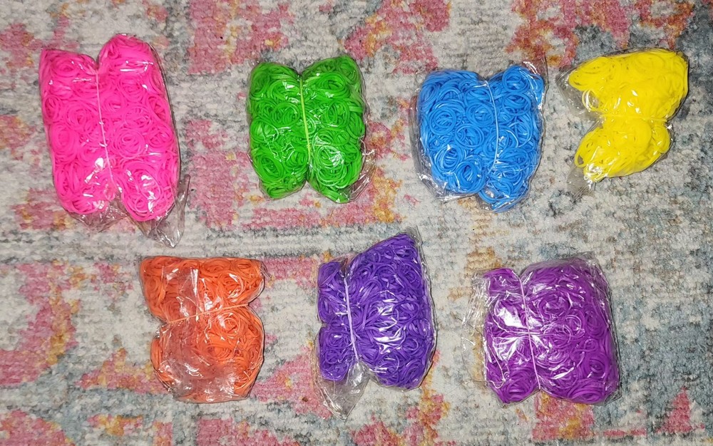 Rainbow Loom Rubber Band Refill And Storage Container