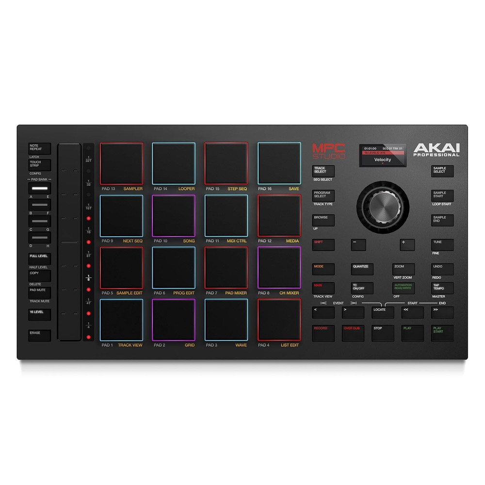 AKAI MPC STUDIO II 2nd Generation MIDI Professional Drum Machine Pad Controller