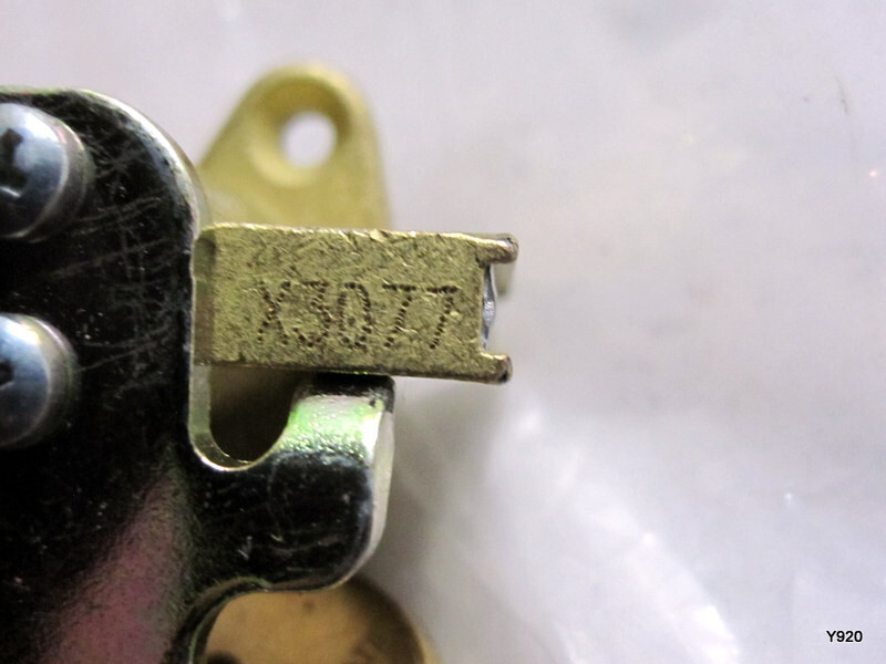 National Lock Replacement Private set of 7 keyed differently