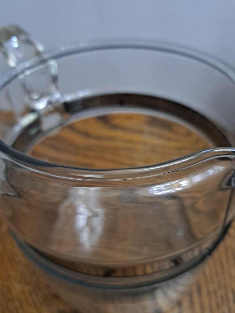 VINTAGE PYREX CLEAR GLASS PERCULATOR POT