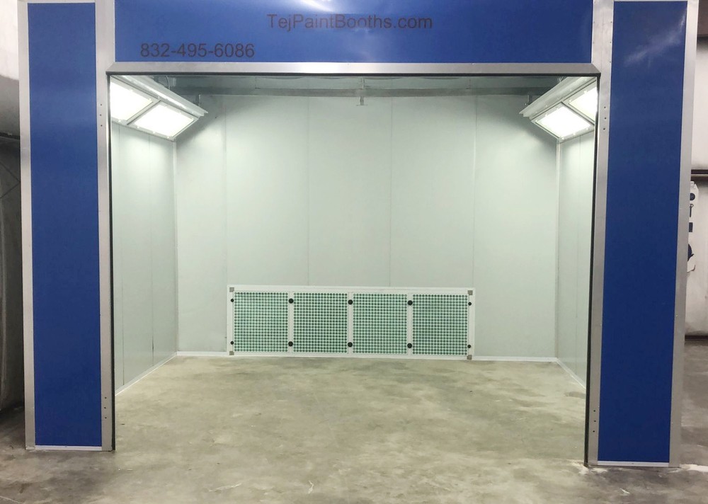 OPEN FACE PAINT BOOTH 12FT LONG