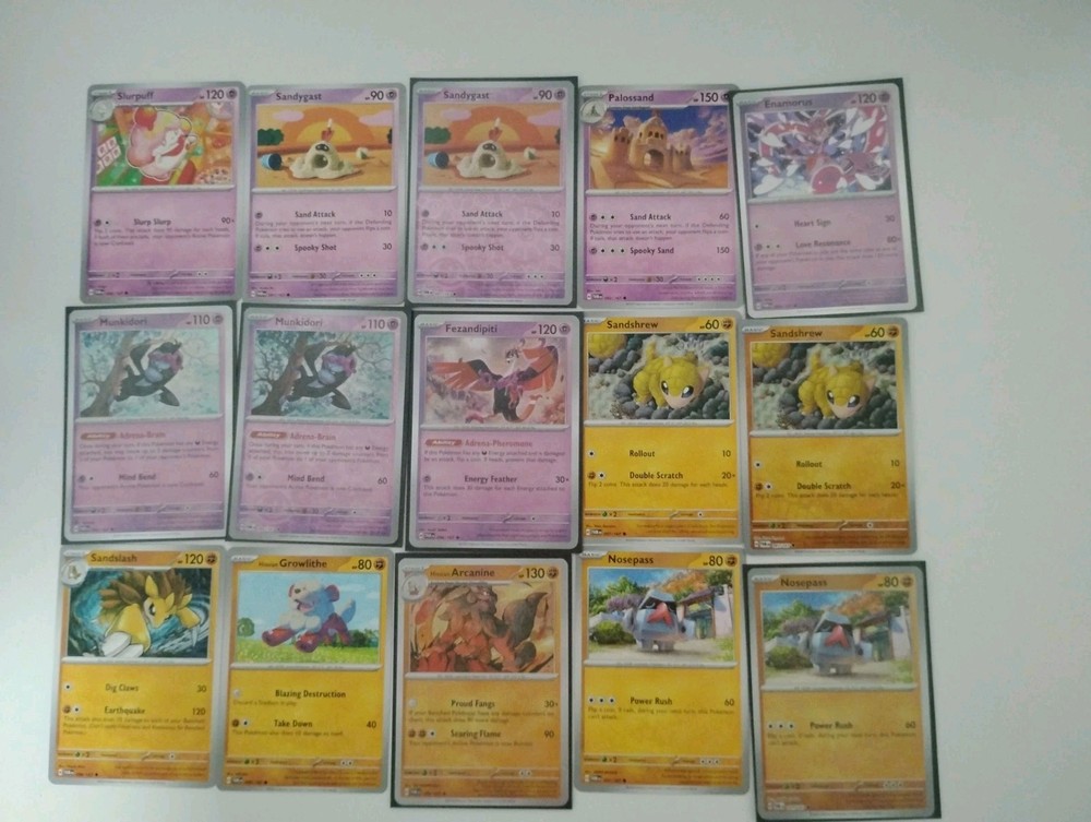 POKÉMON TCG Twilight Masquerade Partial Base Set + Reverse-holos + Ex + 4 FA