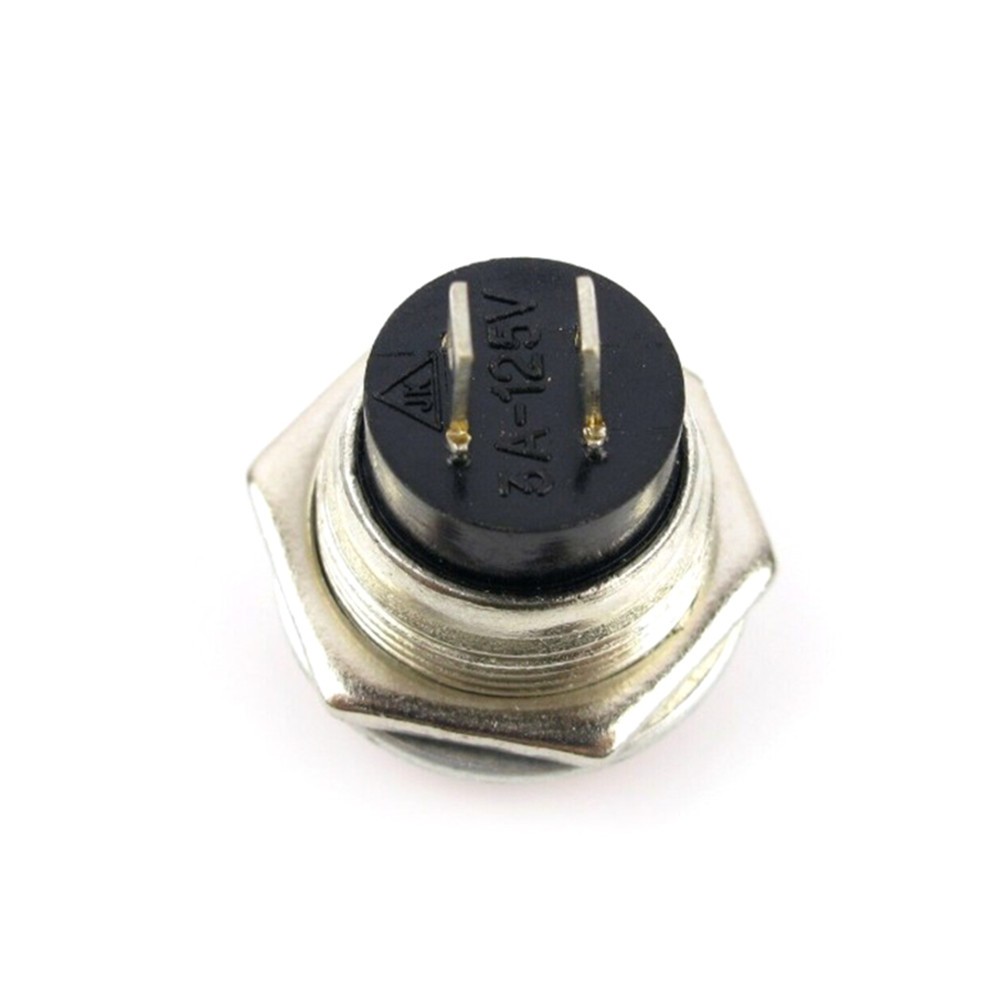 10Pcs Small Self-Reset Round Button Head Power Switch Circle Kill Button Switch