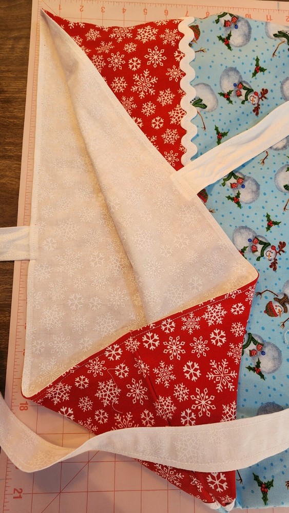 Snowman Deluxe King Size Handmade Cotton Pillowcase.