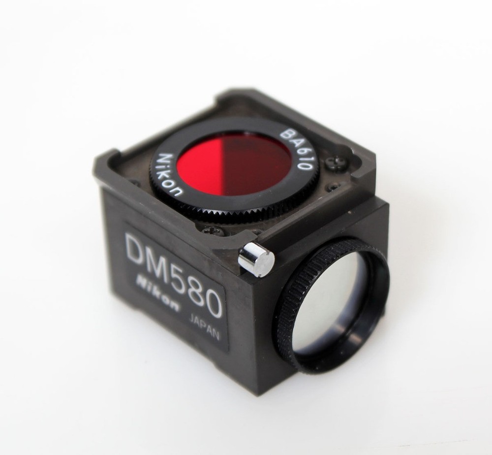 Nikon BA610 / DM580 Microscope Fluorescence Filter Cube Labophot Optiphot
