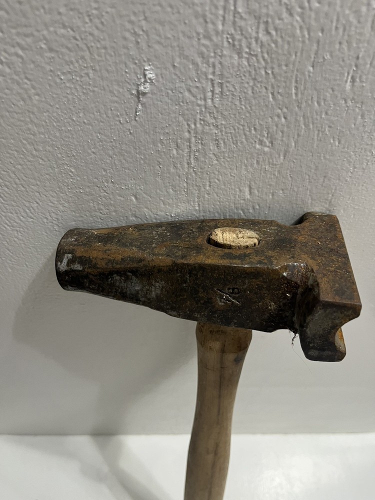 - Blacksmith Hammer Antique Hand Tool Stamped