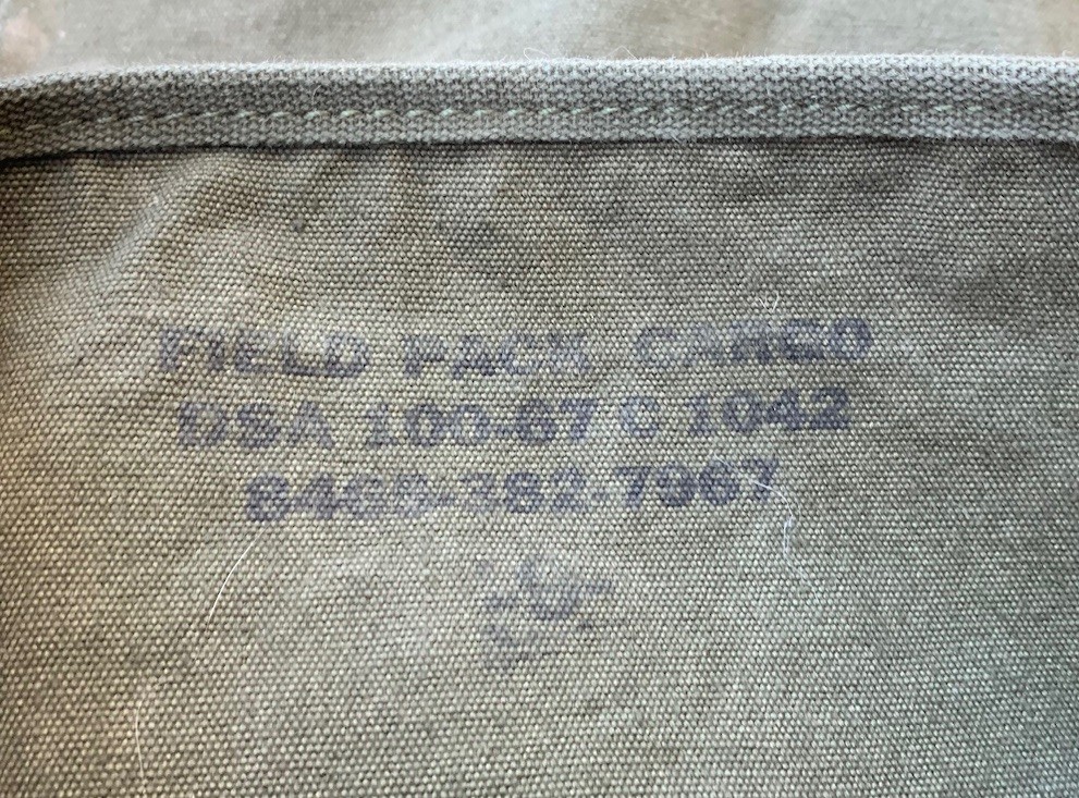 Vietnam Era USMC M41 Cargo Field Pack