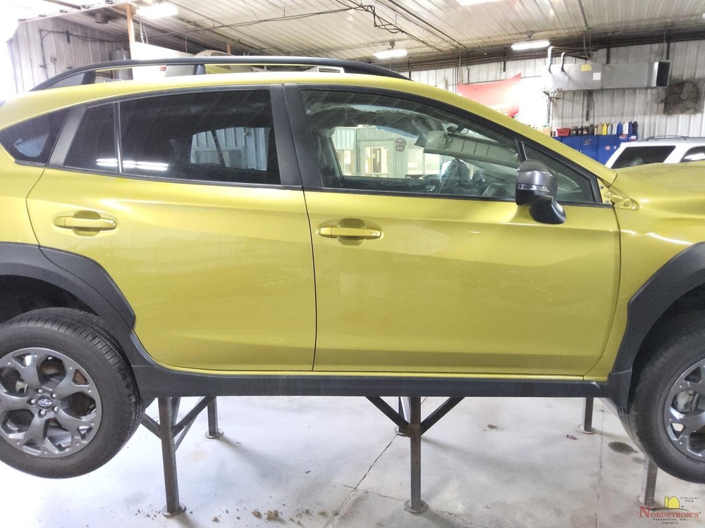 HEADREST 2022 CROSSTREK Black Vinyl