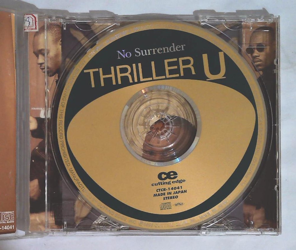 Thriller U – No Surrender CTCR-14041 JAPAN CD