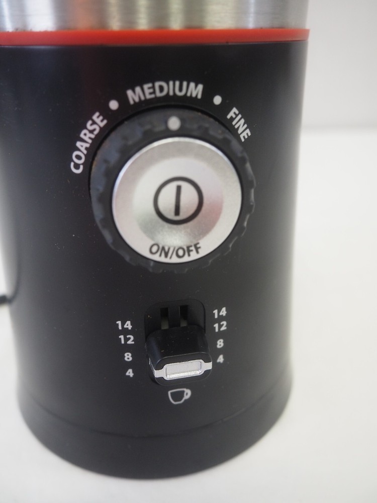 Hamilton Beach Coffee Grinder/Custom Grind-3 Stage w/4 Setting 4 to 15 cups