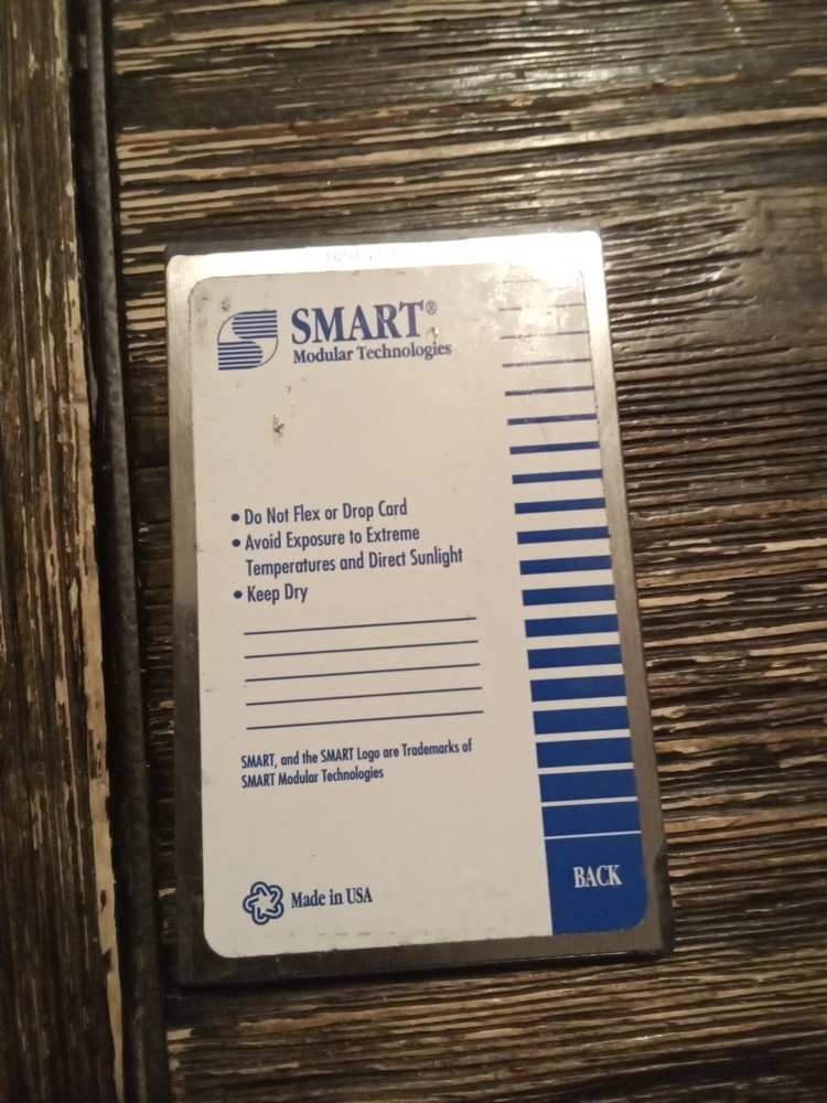 SMART Modular 8MB Flash Card SM9FA4088IP3ASD