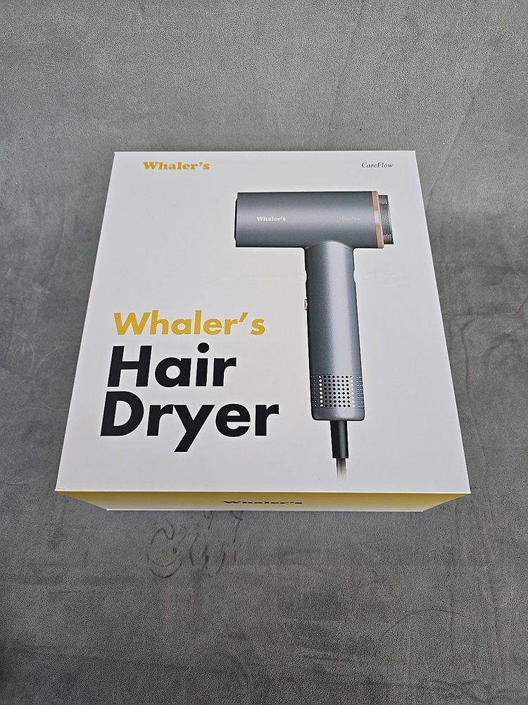 Whalers Hair Dryer CareFlow , W/ Concentrator & Diffuser