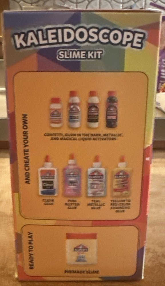 Elmer's 10pc Kaleidoscope Slime Kit Gift