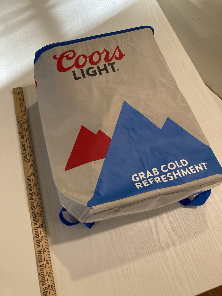 Coors Light Beer Insulated Back Pack