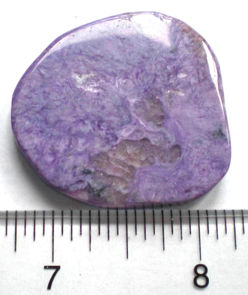 Charoite A Flat Palmstone  sc760l
