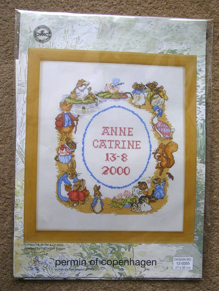 BEATRIX POTTER CROSS STITCH KITS PICK & MIX