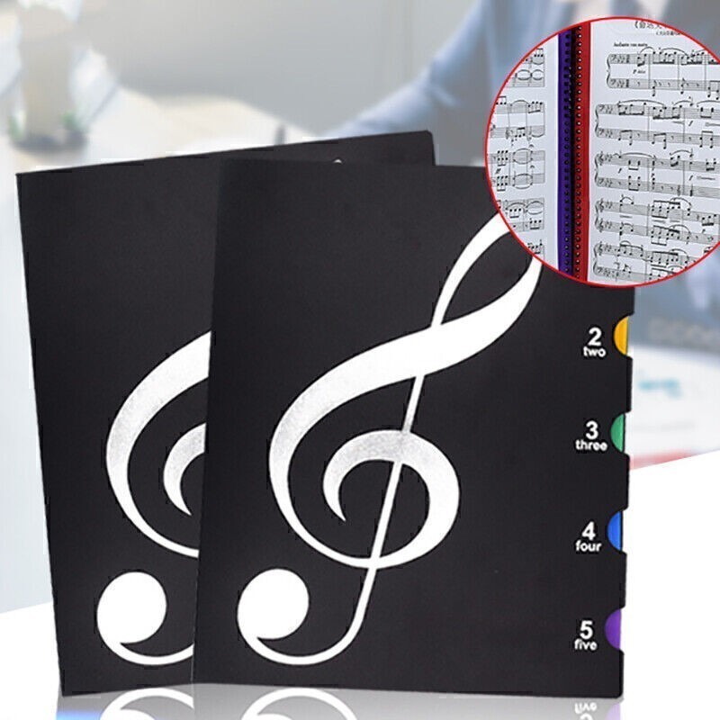 Music Sheet Organizer File Paper Document Storage Folder Holder A4 Size
