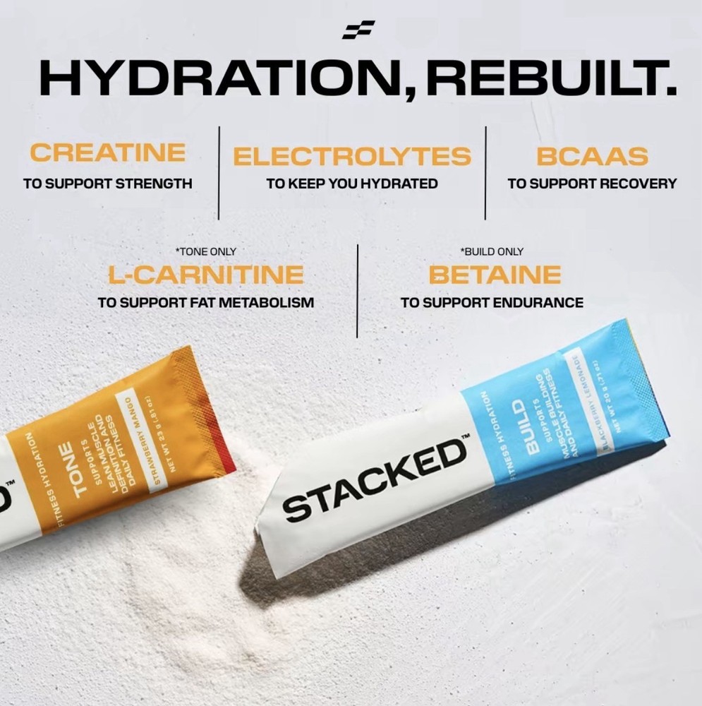 Electrolyte Hydration Mix with Creatine – Strawberry Mango 6ct