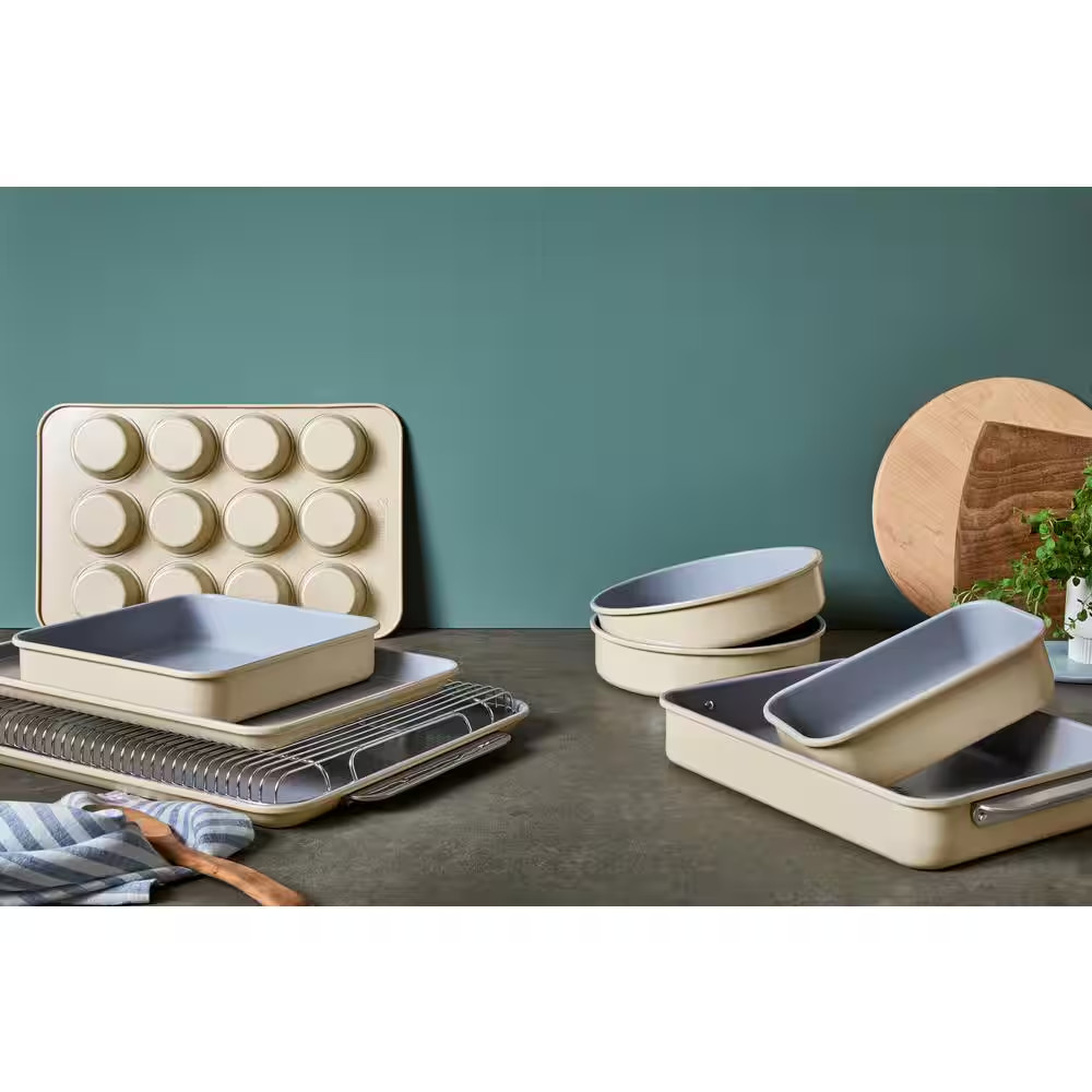 11-Piece Cream Bakeware Set