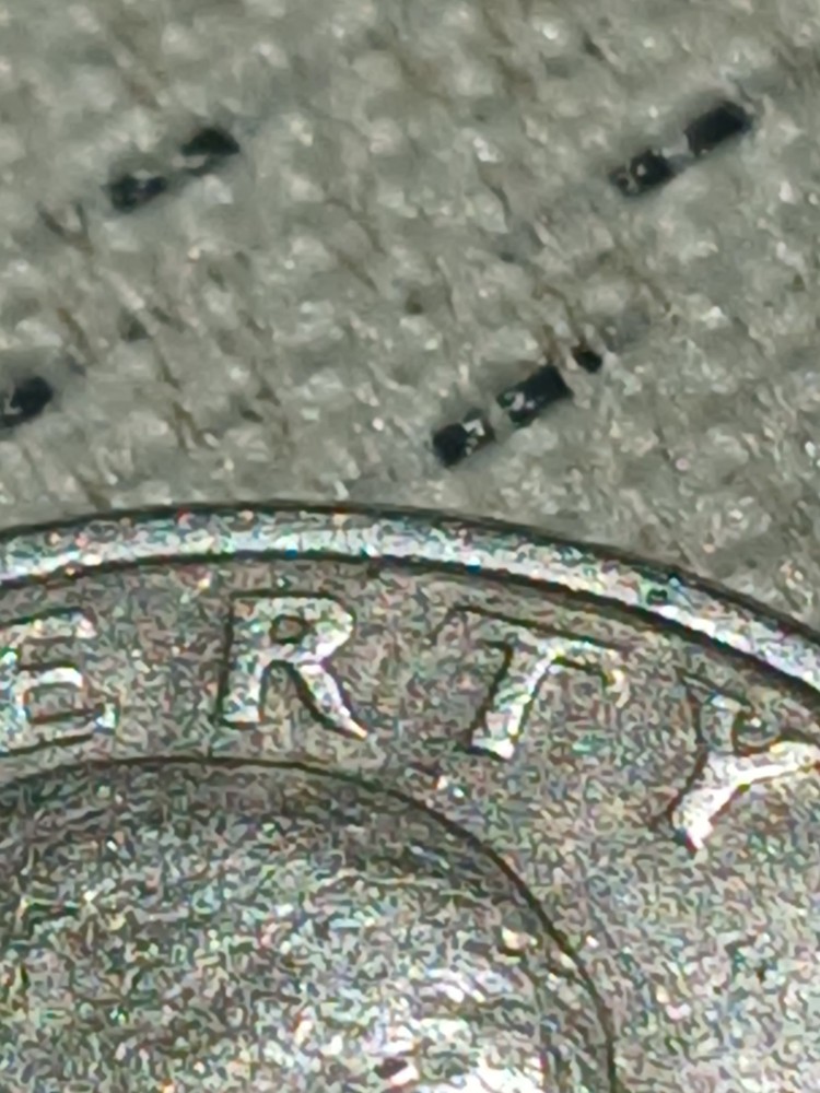 1988 RARE D MINT QUARTER WITH DIE ERRORS, IN PRECISE CONDITION +ECT