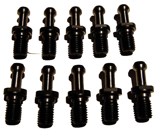 10 Pcs. CAT 40 x 90 Deg. High-Performance Pull Studs for Mori-Seiki CNC Mill