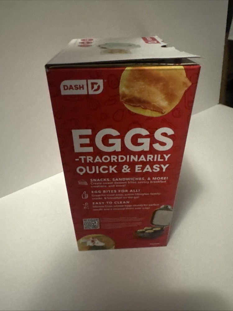Brand New DASH Egg Bite Maker Protein On Th Go!
