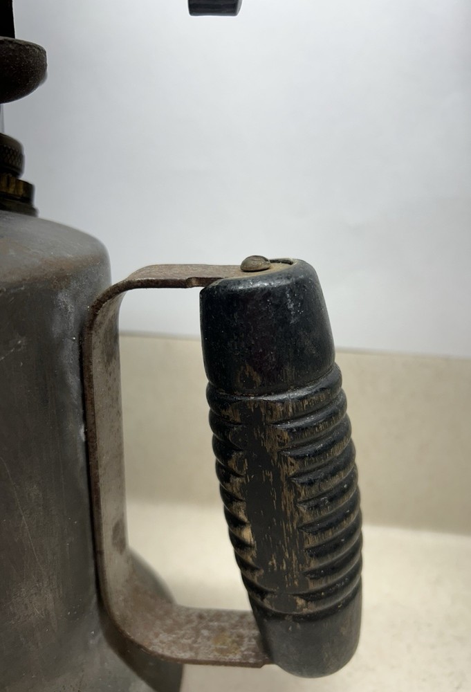 Vintage brass hand held blow torch