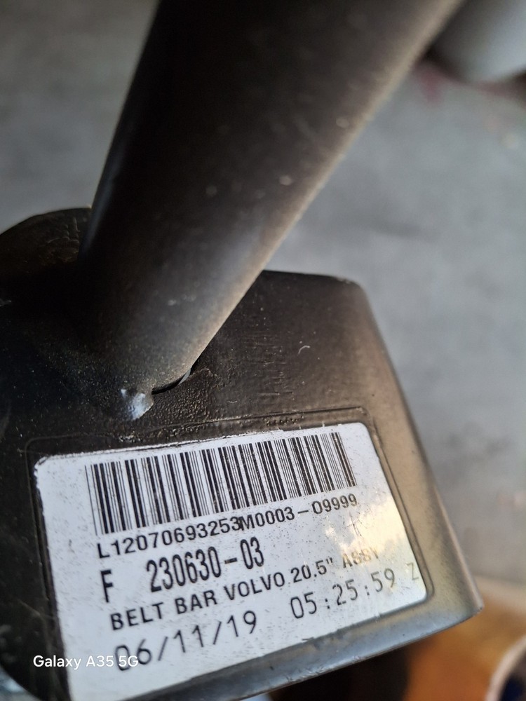 volvo Belt Bar 230730-03
