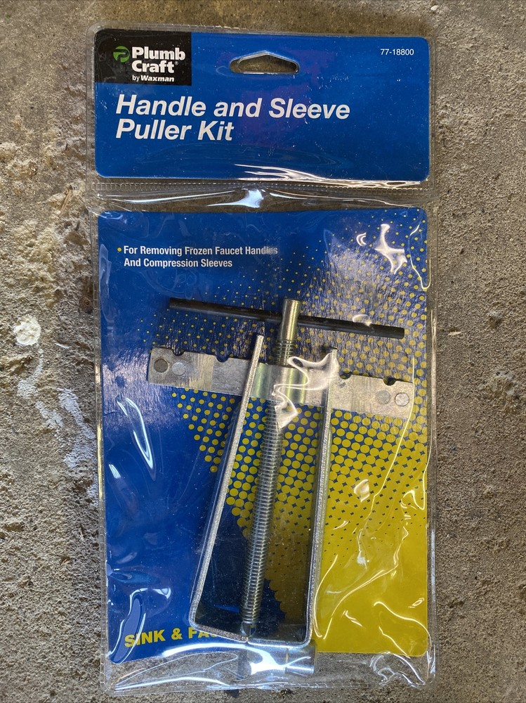 Faucet Handle & Sleeve Puller Kit Plumb Craft Removes handles & compression nuts