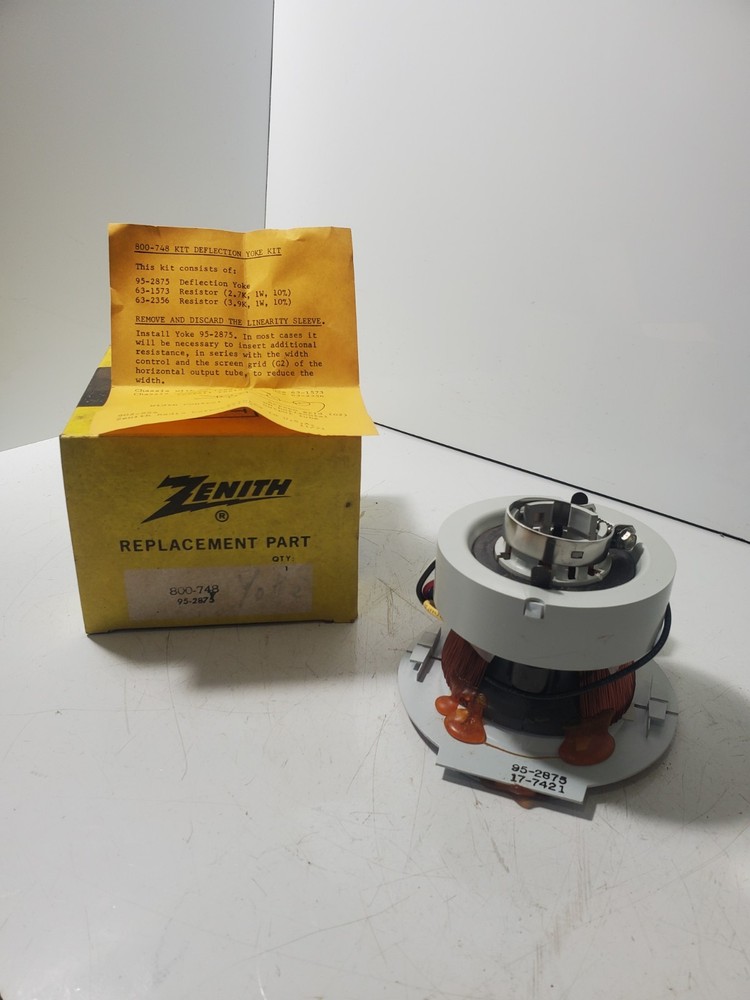 Zenith 95-2875BX Yoke NOS Untested