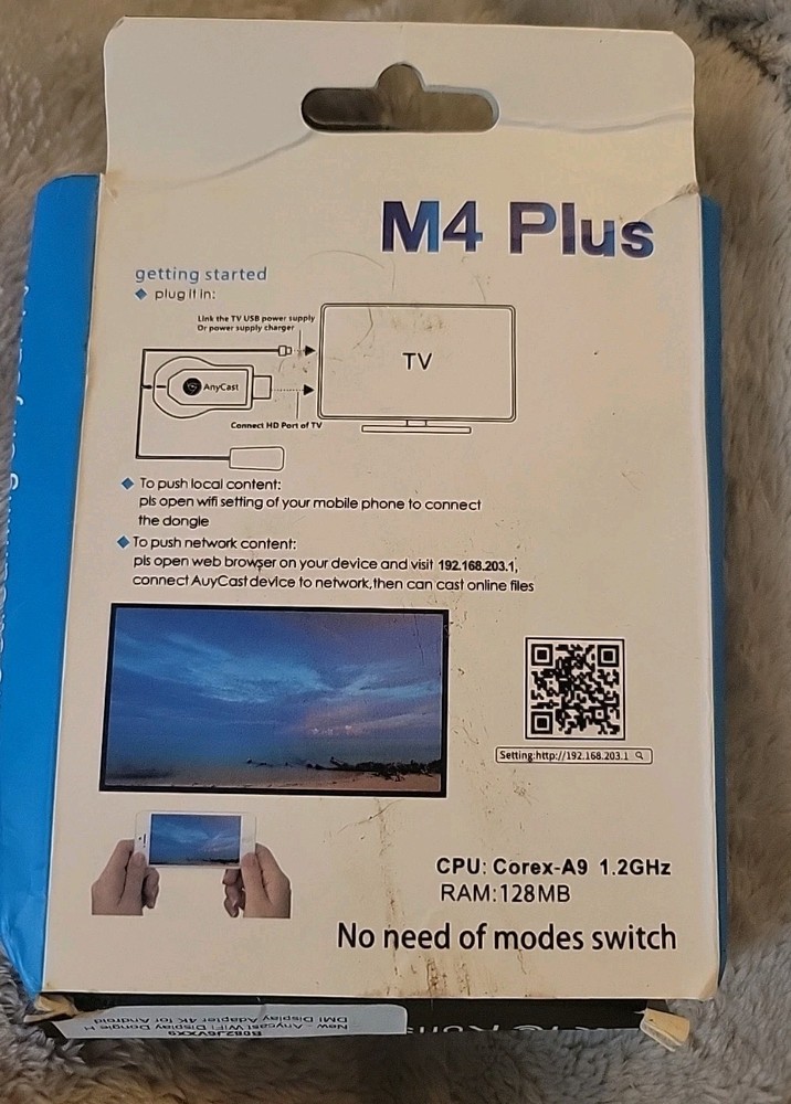 Anyast Easy Sharing M4 Wireless Display Dongle