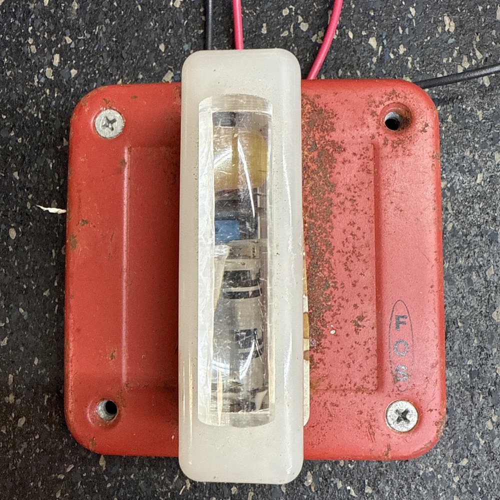 FOS FARADAY FIRE STROBE RED Vintage