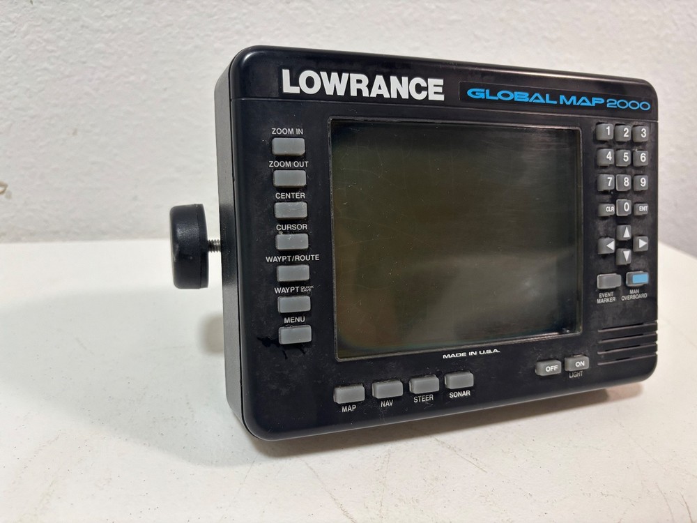 Lowrance GlobalMap 2000 Marine GPS Chartplotter Navigation Global Map Eagle