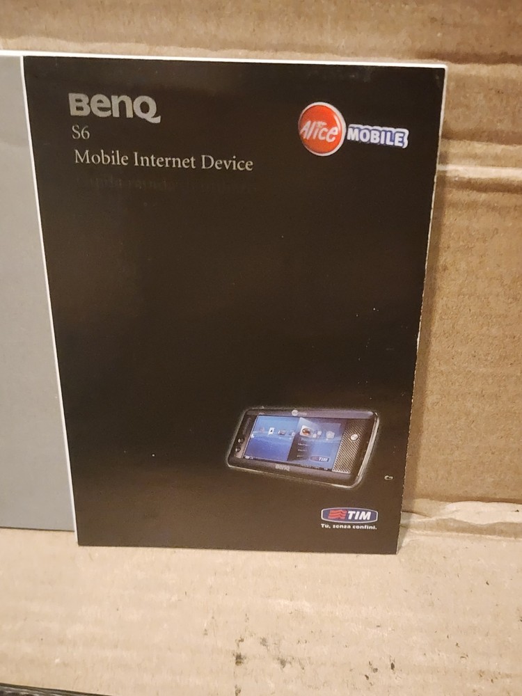 BenQ S6 Mid Touchscreen Multimedia Tablet PC Mobile Internet Device Intel Atom