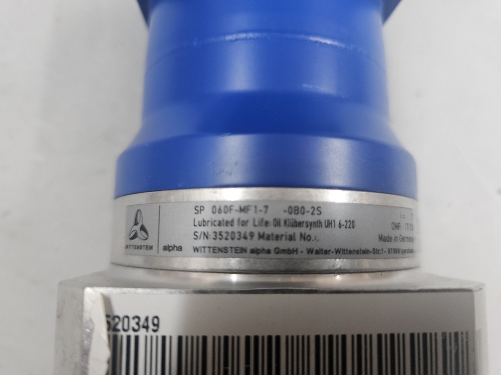 Wittenstein alpha SP060F-MF1-7-0B0-2S planetary gearbox