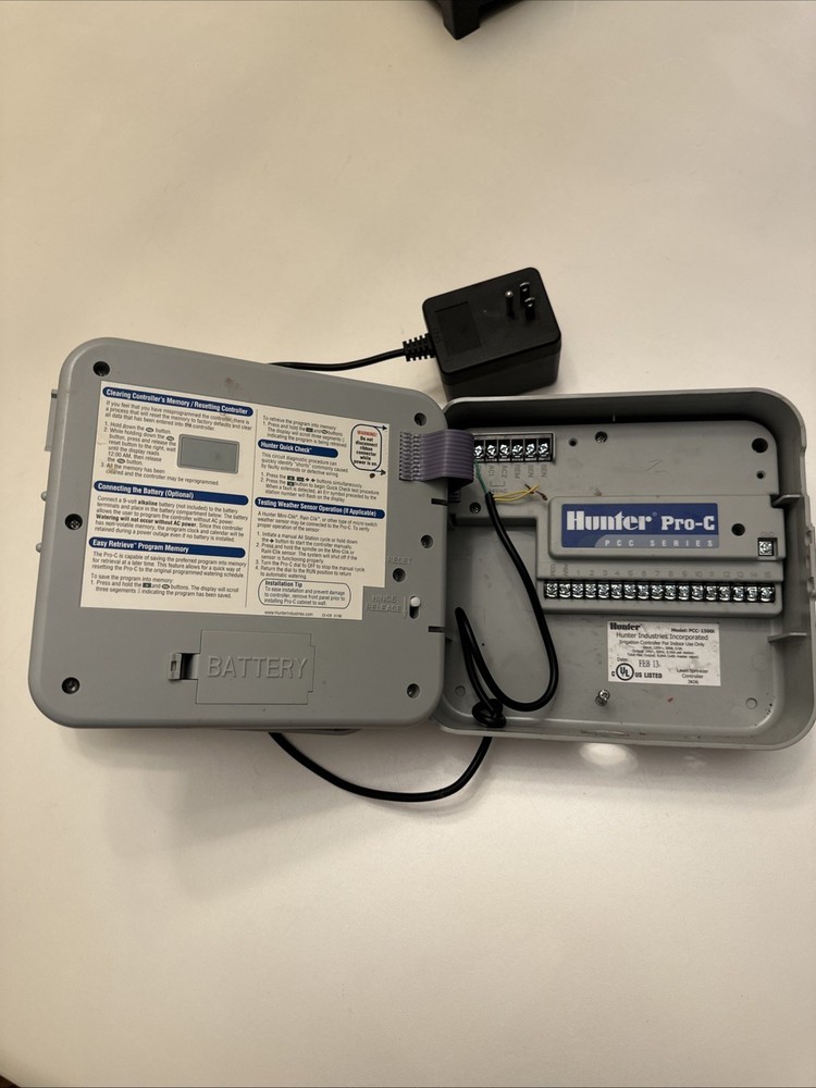 Hunter Pro-C PC-400i Irrigation Controller 15 Station Zone Fully Expanded Tested