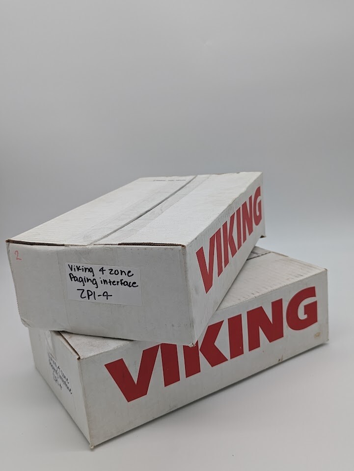 4 zone paging interface