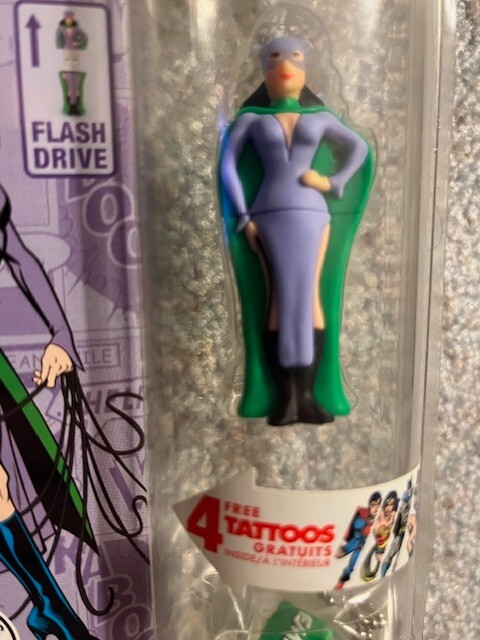 EMTEC - USB 2.0 - 4 GB Flash Drive - DC Comics Catwoman Theme