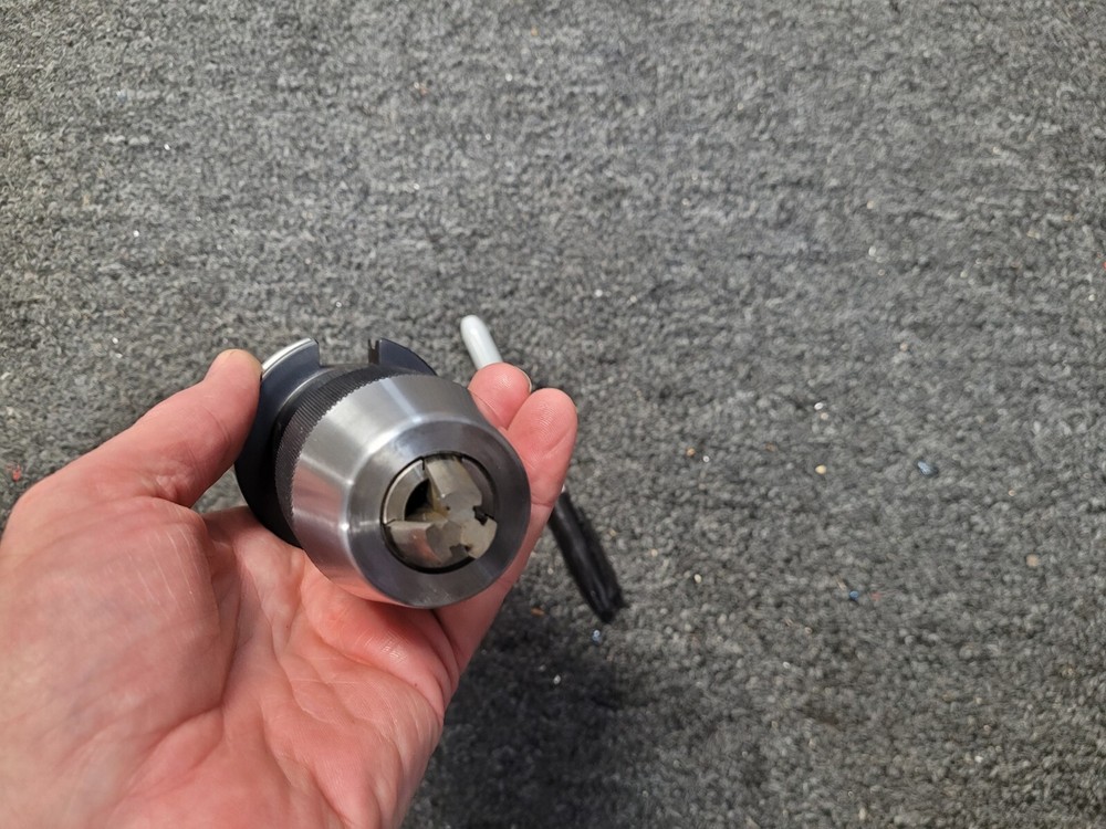 TECHNIKS CAT40XSPU1/2-4" KEYLESS DRILL CHUCK, CAT 40 SHANK.