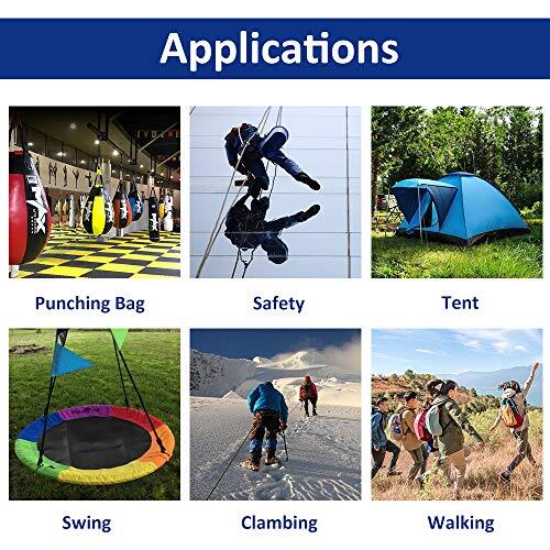 4Pack 2.75 inch Flag Pole Snap Clip Hooks Flagpole Attachment Spring Snap Hook