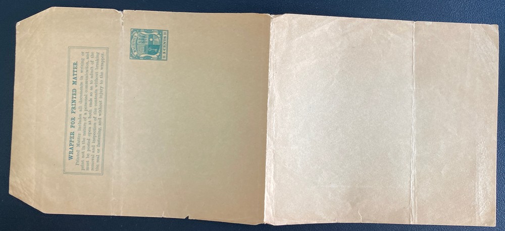 Mint Mauritius Postal Stationery Wrapper 3 Cents