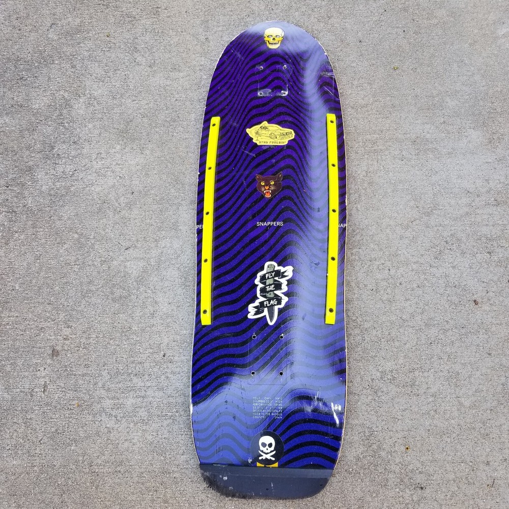 32.5" WAVE SNAPPERS SURFSKATE Deck Only Basque Spain