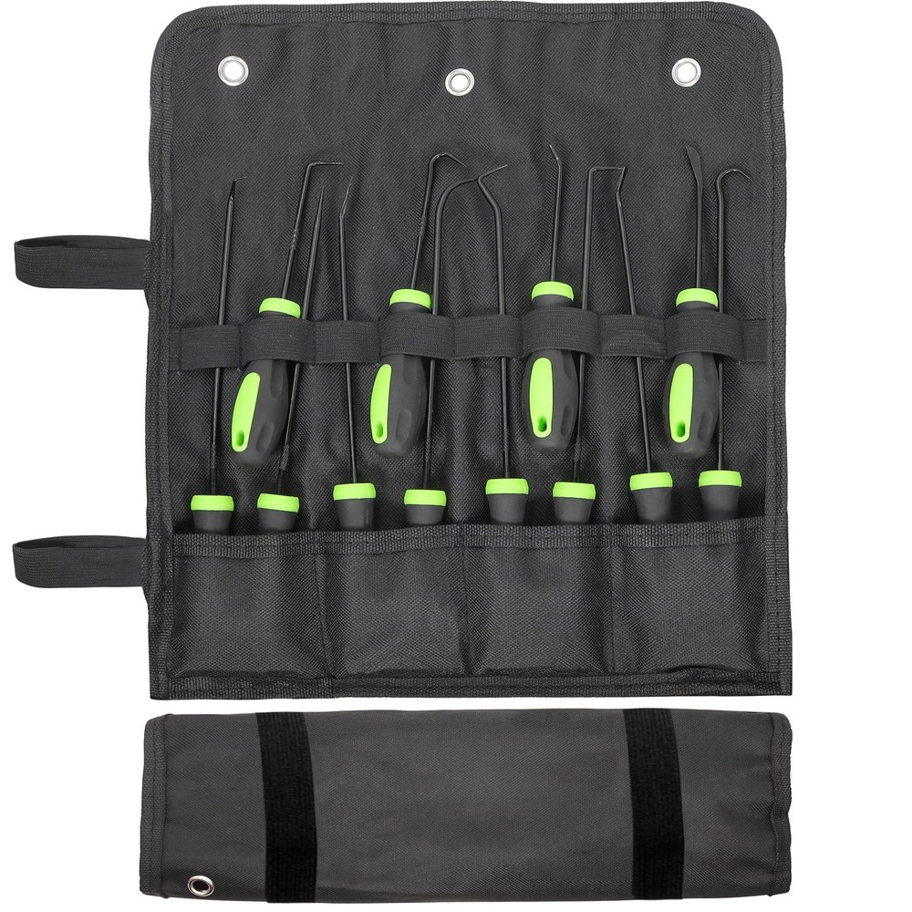 12PCS Automotive Hook and Pick Tool Set,Long & Mini Precision Puller Remover ...