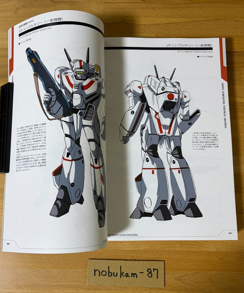 Encyclopedia Macross Valkyrie & Destroid Art Book