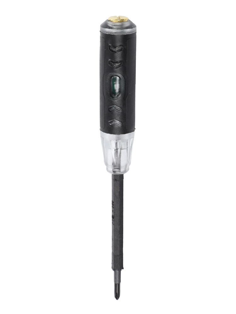 Electrician tool with circuit detection capabilities and comfortable grip