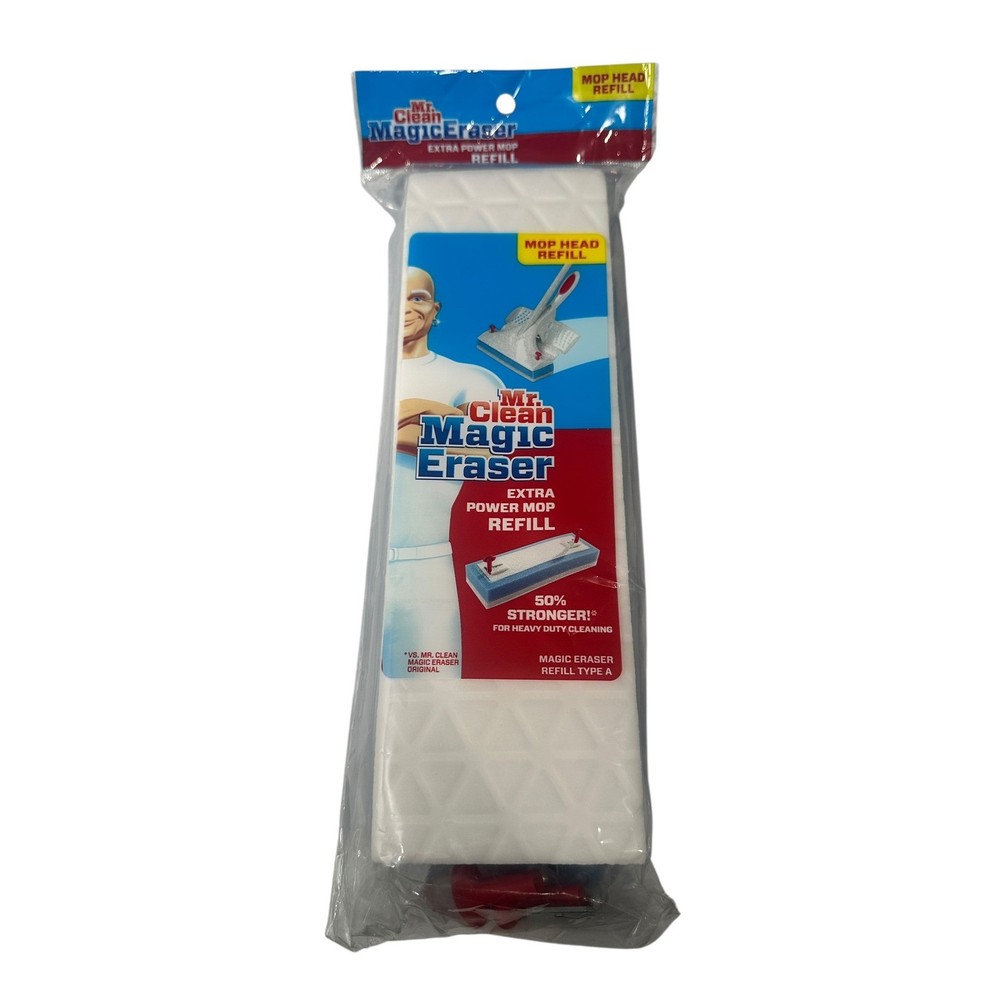 Mr. Clean Magic Eraser Extra Power Mop Refill Type A • Heavy Duty Cleaning